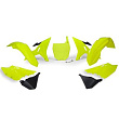 Комплект пластика R-TECH YAMAHA REVOLUTION YZ125/250 02-18 неоновый желтый/черный (R-KITYZ0-GF0-REV)