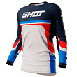 Джерси SHOT CONTACT LEGEND  (синий/белый/красный/голубой, XL, A07-12B1-A01-11)