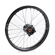 Диск 17"х1,6 передний диск. торм. аллюминий KAYO черный