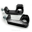 Комплект крепежа для рулей 28 мм (1-1/8) CYCRA U-CLAMP TWINWALL (черный, , 140402-123-8818)