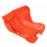 Защита двигателя R-TECH (пластик) KTM SX-F/XC-F 250/350 19  (оранжевый, , 3800296-934-8398)