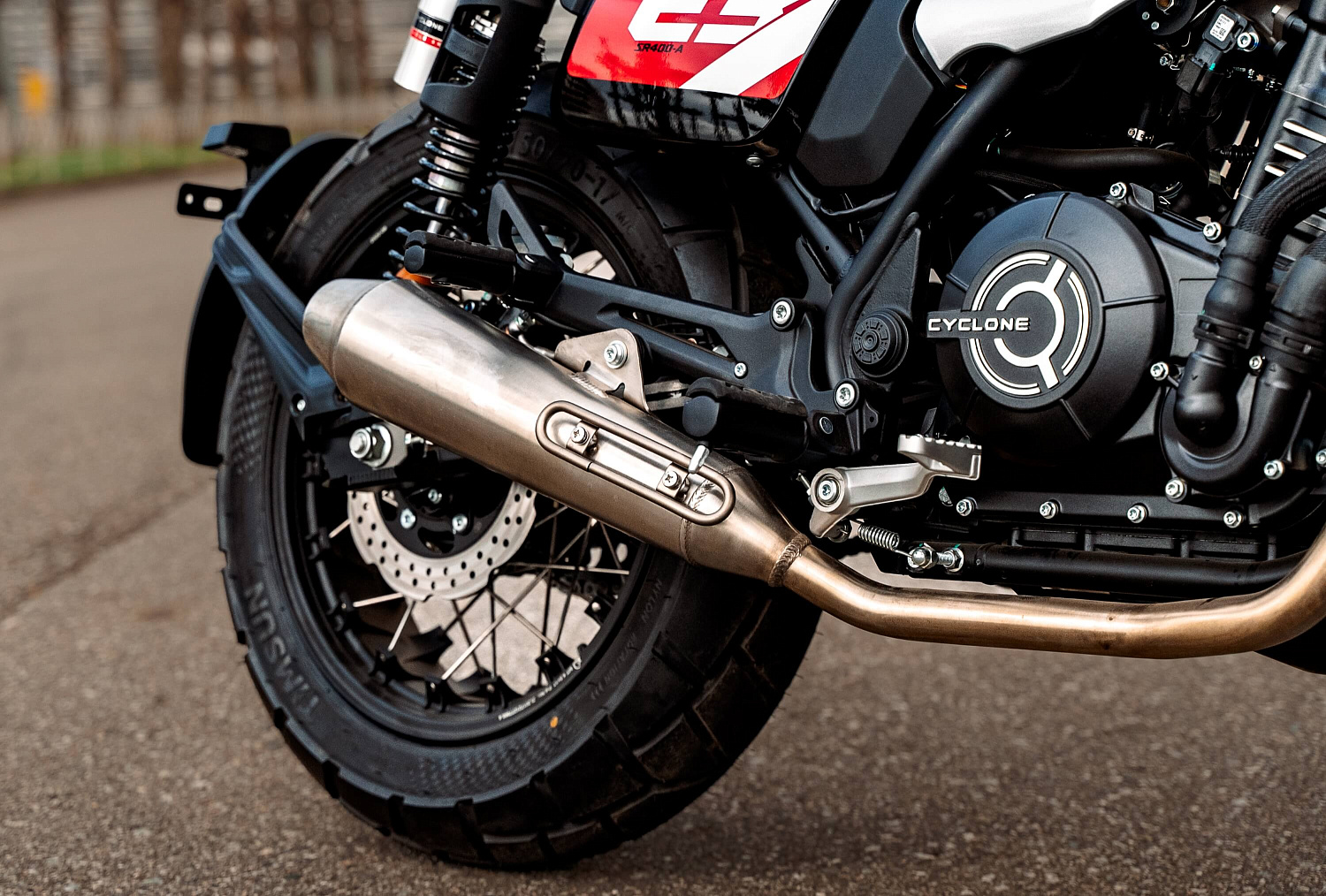 Мотоцикл CYCLONE RE3 Scrambler