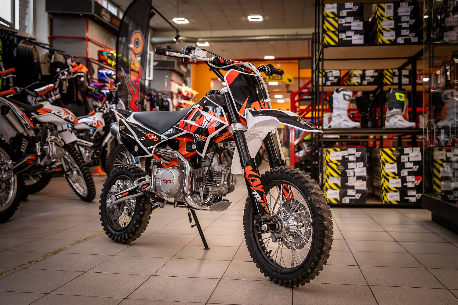 Питбайк KAYO Mini TD125 14/12