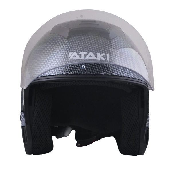 Шлем открытый со стеклом ATAKI JK526 Carbon