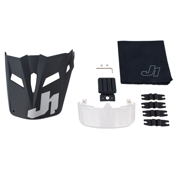 Шлем кроссовый JUST1 J22 Carbon Solid Шлем кроссовый JUST1 J22 Carbon Solid