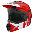 Шлем кроссовый FLY RACING KINETIC Thrive (красный/белый/черный, M, 140126-880-9439)