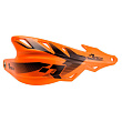 Защита рук + крепеж на руль 22/28 мм R-TECH RAPTOR (оранжевый, , 040296-123-5855)