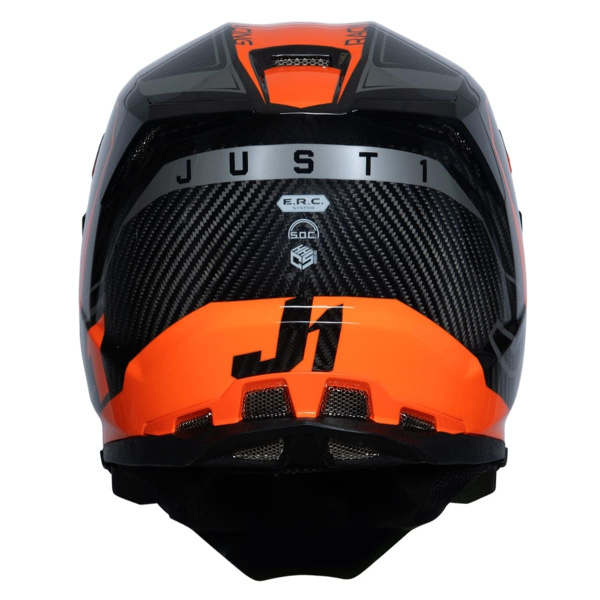 Шлем кроссовый JUST1 J22 Carbon Fluo Шлем кроссовый JUST1 J22 Carbon Fluo