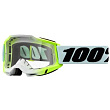 Очки для мотокросса 100% Accuri 2 Dunder бело/желтые/прозрачная линза (50013-00015)