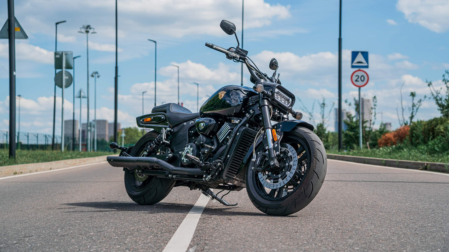 Мотоцикл GROZA YL800