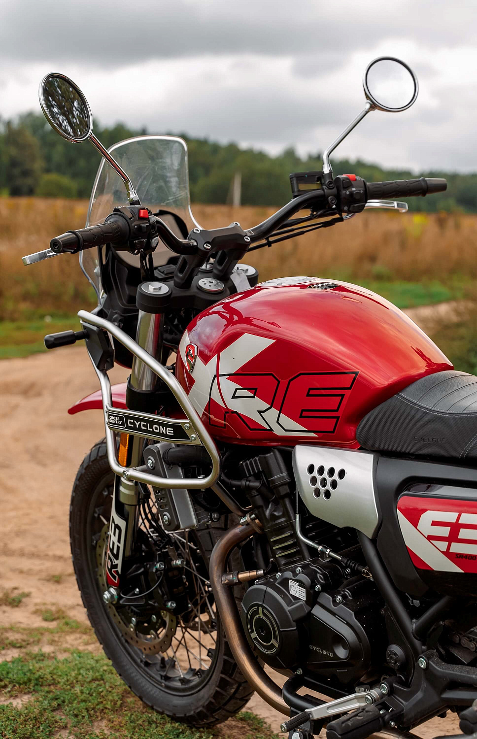 Мотоцикл CYCLONE RE3 Scrambler