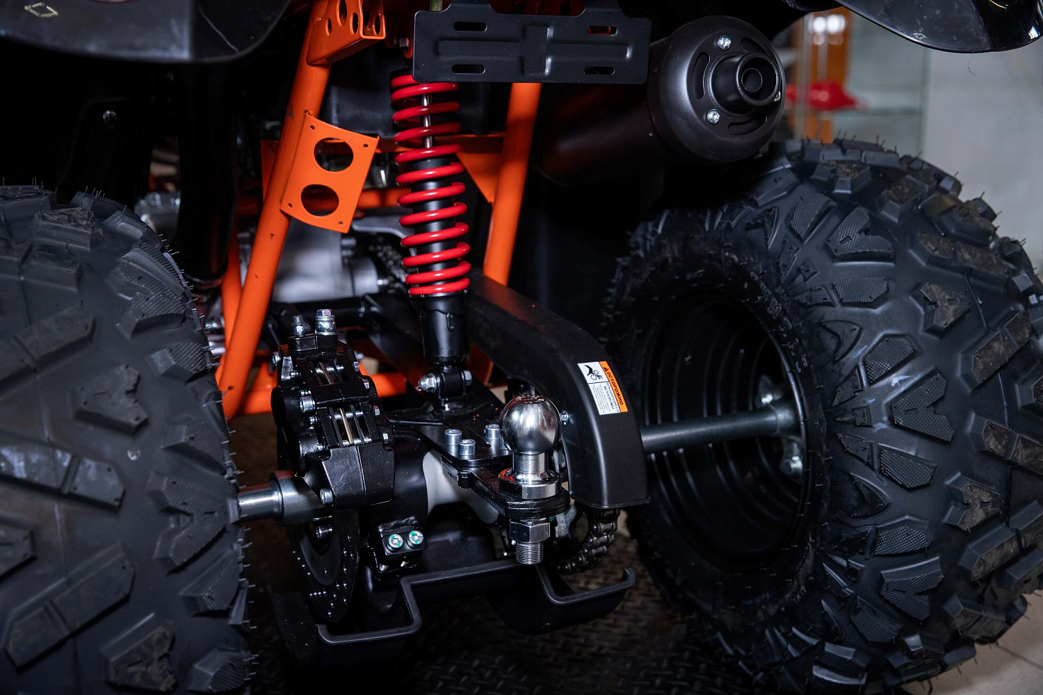 Квадрицикл KAYO AU200 со спинкой ПТС