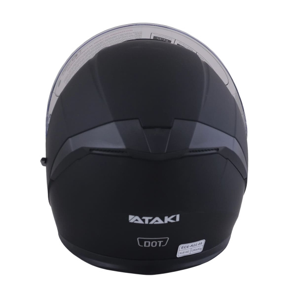 Шлем открытый со стеклом ATAKI JK526 Solid