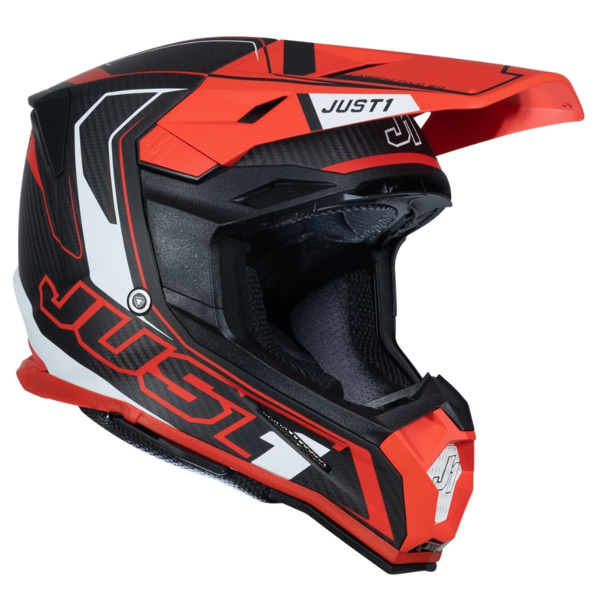 Шлем кроссовый JUST1 J22 Carbon Fluo