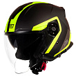 Шлем открытый со стеклом ORIGINE PALIO Techy (Hi-Vis желтый/черный, XL, 020035-823-9939)