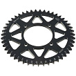 Звезда ведомая алюминиевая питбайк 428-47T черная  SM-PARTS
