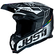 Шлем кроссовый JUST1 J22 SPEED (карбон/белый/матовый, 2XL, 1560035-880-4473)