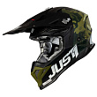 Шлем кроссовый JUST1 J39 Kinetic (камуфляж/хаки/черный матовый, XL, 020035-941-9499)