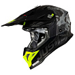 Шлем кроссовый JUST1 J39 Kinetic (камуфляж/черный/Hi-Vis желтый матовый, XL, 020035-941-4293)