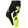 Брюки для мотокросса JUST1 J-FLEX ADRENALINE (черный/Hi-Vis желтый, 34, 1560035-930-4624)