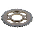 Звезда ведомая стальная 428-41T d-58mm, 4 болта крепл. L-90mm, с проточкой  SM-PARTS
