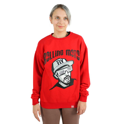 Свитшот ROLLING MOTO (красный, 2XL, 6430474-815-2882) Свитшот ROLLING MOTO (красный, 2XL, 6430474-815-2882)