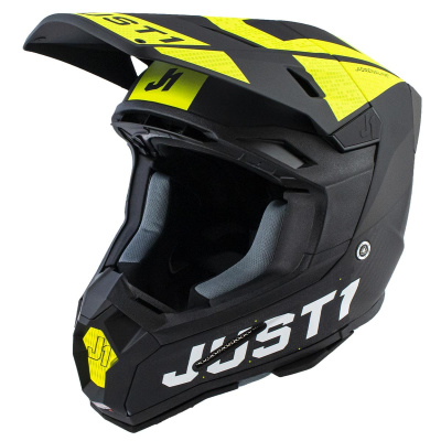 Шлем кроссовый JUST1 J22 Carbon Adrenaline  (черный/Hi-Vis желтый матовый, L, 1560035-880-6245) Шлем кроссовый JUST1 J22 Carbon Adrenaline  (черный/Hi-Vis желтый матовый, L, 1560035-880-6245)