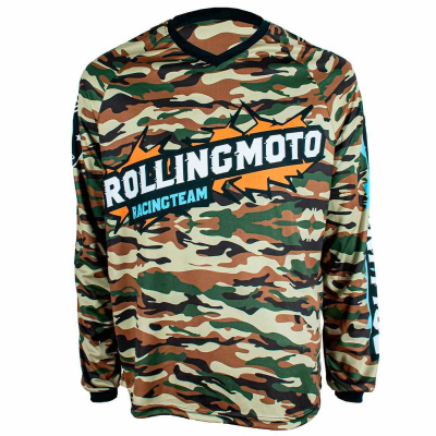Джерси ROLLING MOTO RACING TEAM (камуфляж/хаки, L, 6430427-713-5635) Джерси ROLLING MOTO RACING TEAM (камуфляж/хаки, L, 6430427-713-5635)