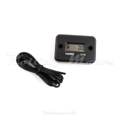 Счетчик моточасов (без тахометра) SM-PARTS SMP-006 (черный, , 020285-532-7007) Счетчик моточасов (без тахометра) SM-PARTS SMP-006 (черный, , 020285-532-7007)