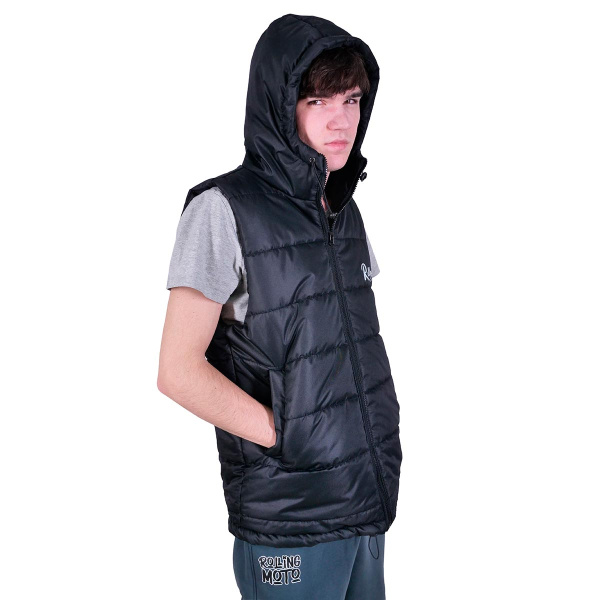 Жилет с капюшоном ROLLING MOTO Жилет с капюшоном ROLLING MOTO